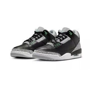 Nike Air Jordan 3 Retro Green Glow NIB Size 9
